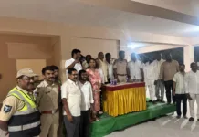 గణేష్ మండపాల నిర్వాహకులతో రాయదుర్గం పోలీసుల ప్రత్యేక సమావేశం