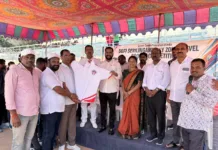 పీజేఆర్ స్టేడియంలో నాలుగు రోజుల క్రీడా సమావేశం ప్రారంభం
