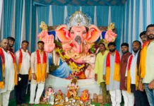గణేశ్ మండపాల సందర్శన.. అన్నసమారాధనలో పాల్గొన్న బాలింగ్ గౌతమ్ గౌడ్