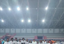 3ఏ సైడ్ వాలీబాల్ నేషనల్ ఛాంపియన్షిప్లో పీజేఆర్ స్టేడియం విద్యార్థుల సత్తా