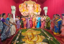 విఘ్నేశ్వరుడి సేవలో మాజీ కార్పొరేటర్ మంజుల రఘునాథ్ రెడ్డి