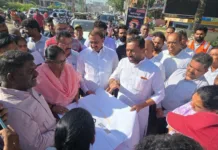 రూ.45 కోట్లతో శ్రీదేవి థియేటర్–అమీన్పూర్ రహదారి విస్తరణ