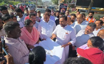 రూ.45 కోట్లతో శ్రీదేవి థియేటర్–అమీన్పూర్ రహదారి విస్తరణ