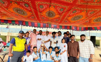 పీజేఆర్ స్టేడియంలో ఘనంగా నాలుగు రోజుల క్రీడా సమావేశం