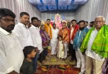 నేతాజీ నగర్లో ఘనంగా గణనాథుని ప్రత్యేక పూజలు