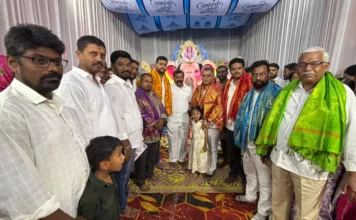 నేతాజీ నగర్లో ఘనంగా గణనాథుని ప్రత్యేక పూజలు