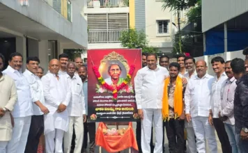 చాకలి ఐలమ్మ పోరాట స్ఫూర్తి నేటి తరానికి ఆదర్శం: PAC చైర్మన్ ఆరెకపూడి గాంధీ