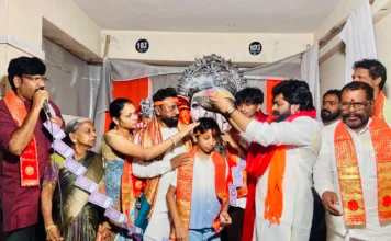 ఎస్పీ రెసిడెన్సీ వినాయకుడి లడ్డూ వేలం.. రూ.1.52 లక్షలకు దక్కించుకున్న బెజగం కేశవులు