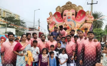 విద్యావారిది గణనాథుడి లడ్డు @ రూ.2,03,001.. దక్కించుకున్న పిరంగి మల్లేష్ గౌడ్.. ముగ్గుల పోటి విజేతలకు బంగారు, వెండి నాణాలు..