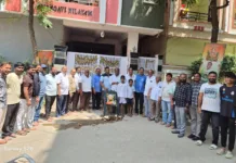 శ్రీరాంనగర్ కాలనీ ఎ బ్లాక్లో ఘనంగా గాంధీ జయంతి వేడుకలు