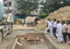 హఫీజ్పేట్లో రూ.70 లక్షలతో వరద నీటి కాలువ, సీసీ రోడ్డు పనులు