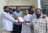 ఖానామెట్లో ప్రభుత్వ భూములపై సీపీఐ ఆందోళన
