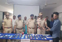 మాదాపూర్ పోలీసుల సాంకేతికతకు మరో విజయం.. రూ.10 లక్షల విలువైన 50 మొబైల్ ఫోన్లు రికవరీ