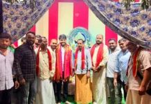 మియాపూర్లో శరన్నవరాత్రి వేడుకలు.. ప్రత్యేక పూజల్లో పాల్గొన్న ఉదయ్ కిరణ్