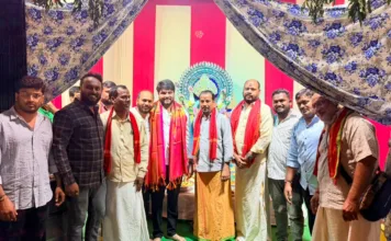 మియాపూర్లో శరన్నవరాత్రి వేడుకలు.. ప్రత్యేక పూజల్లో పాల్గొన్న ఉదయ్ కిరణ్