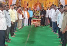 రాజా రాజేశ్వర నగర్లో అమ్మవారికి ప్రత్యేక పూజలు