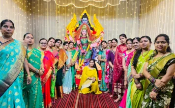 లింగంపల్లి శివాజీనగర్లో వైభవంగా దసరా నవరాత్రి వేడుకలు