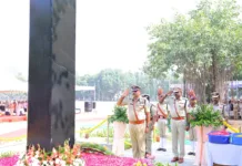 అమరవీరుల త్యాగాలు నేటి పోలీసులకు స్ఫూర్తి కావాలి.. సైబరాబాద్ సీపీ డా. ఎం. రమేశ్