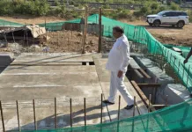 పాపిరెడ్డి కాలనీ రైల్వే అండర్పాస్ వద్ద రూ.98 లక్షలతో నీటి నిల్వ సంపు
