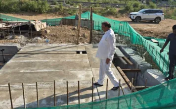 పాపిరెడ్డి కాలనీ రైల్వే అండర్పాస్ వద్ద రూ.98 లక్షలతో నీటి నిల్వ సంపు