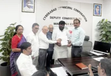 శిల్పా హిల్స్లో డ్రైనేజీ సమస్యలపై ప్రజావాణిలో ఫిర్యాదు