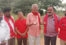 మియాపూర్ ప్రభుత్వ భూములను పేదలకే కేటాయించాలి: సీపీఐ నేత నారాయణ