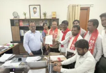 మియాపూర్ భూములపై పేదలకు హక్కులు కల్పించాలి: యంసిపిఐ(యు) వినతి